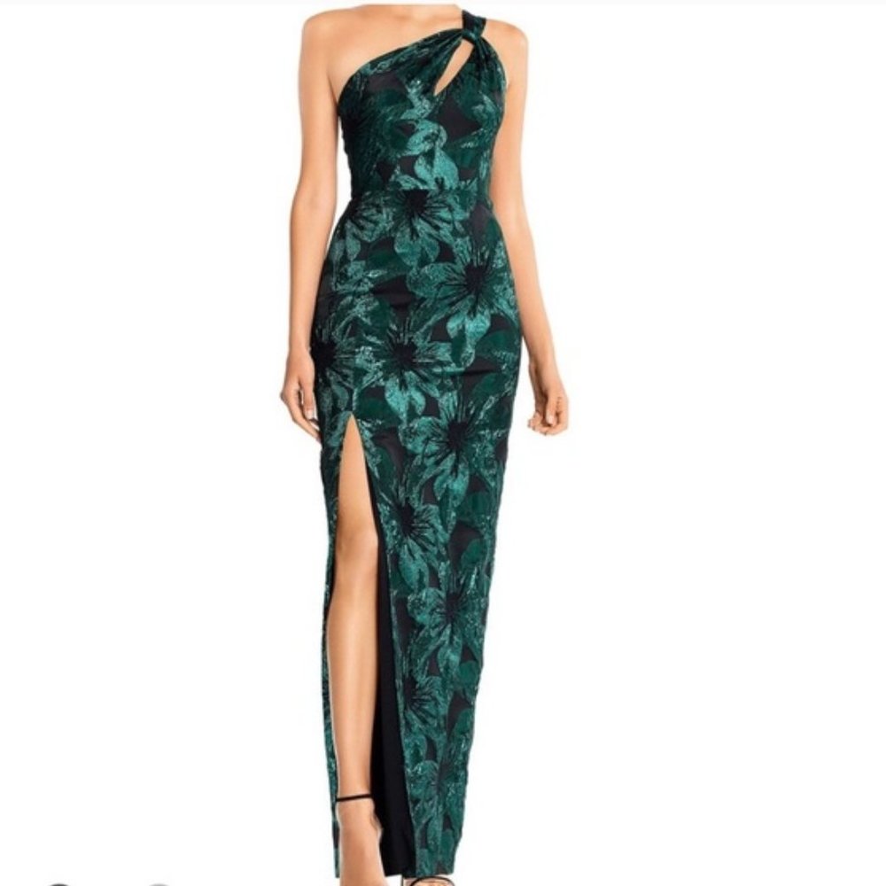 NWT Aidan Mattox off shoulder dress